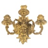 Paire d&rsquo;appliques de style Régence en bronze doré. XIXème siècle 14