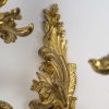 Paire de grandes appliques à trois bras de lumières de style Louis XV Rocaille en bronze doré, vers 1850 17 Paire de grandes appliques à trois bras de lumières de style Louis XV Rocaille en bronze doré, vers 1850 17