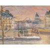 Serge Belloni (1925-2005) – Vue panoramique du Pont Louis-Philippe, des Quais de Seine et de Notre-Dame sous la neige, huile sur bois vers 1997 18 Serge Belloni (1925-2005) – Vue panoramique du Pont Louis-Philippe, des Quais de Seine et de Notre-Dame sous la neige, huile sur bois vers 1997 18