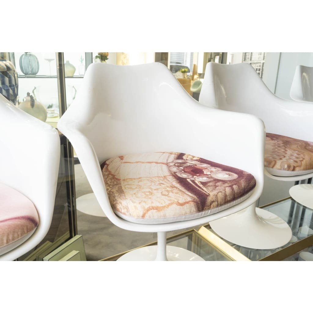 Eero Saarinen (1910–1961) & Knoll – Lot de 4 fauteuils Tulip 3