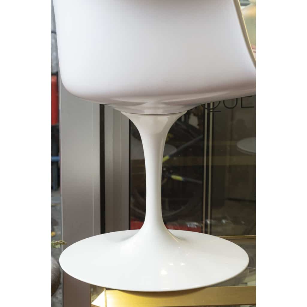 Eero Saarinen (1910–1961) & Knoll – Lot de 4 fauteuils Tulip 12