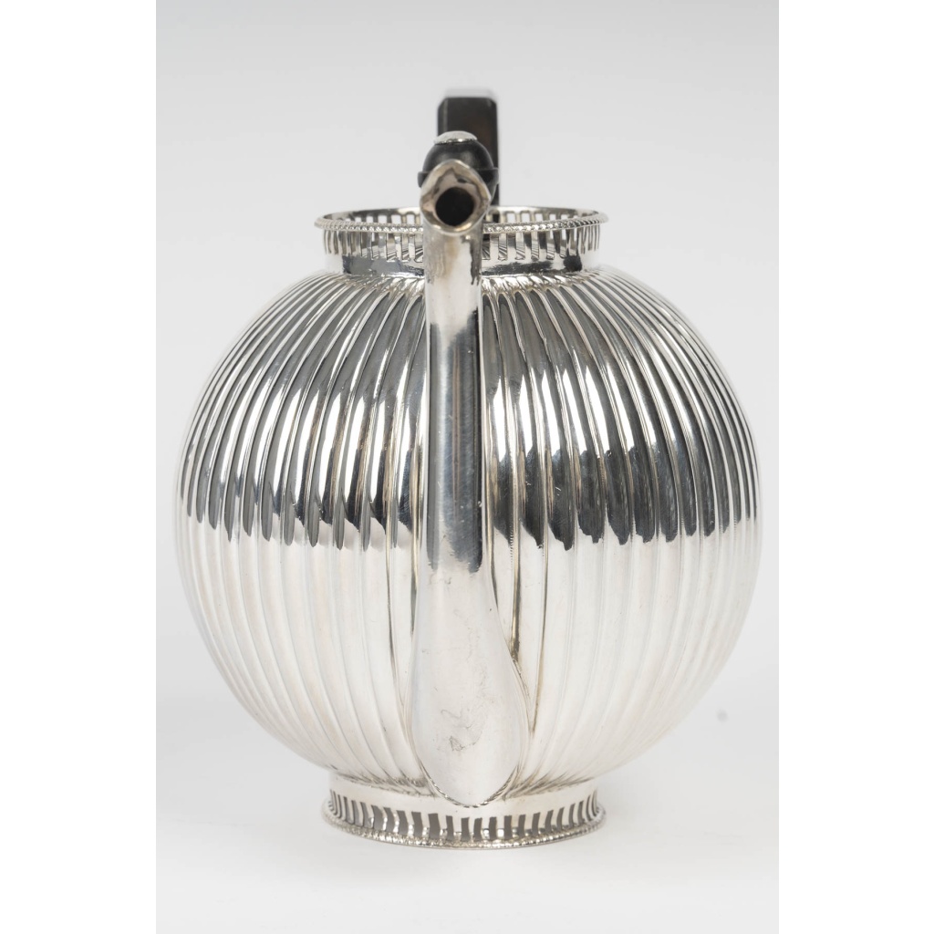 JEAN JOSEPH BOURDIER – THEIERE ARGENT MASSIF EPOQUE 1er EMPIRE 1798/1809 5