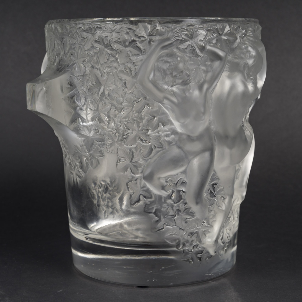 MARC LALIQUE – VASE GANYMEDE EN CRISTAL circa 1955 6