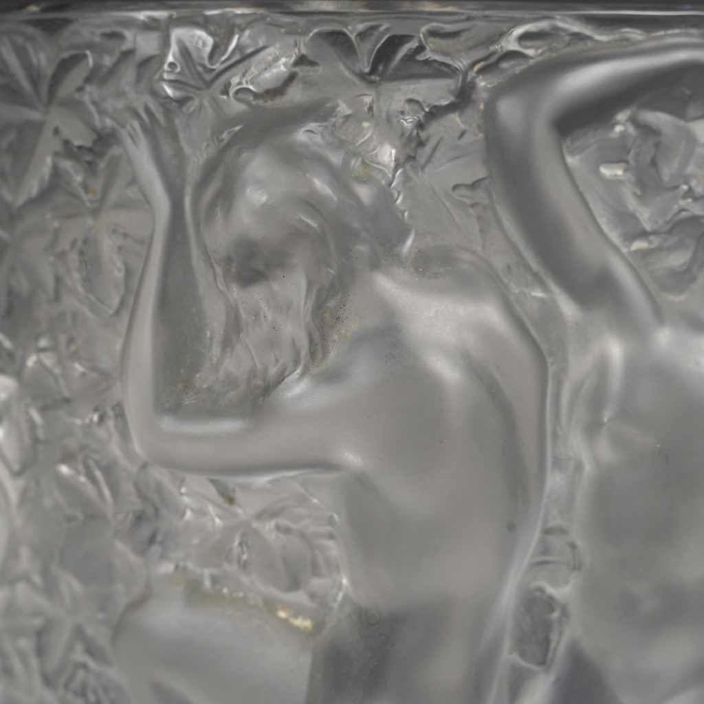 MARC LALIQUE – VASE GANYMEDE EN CRISTAL circa 1955 10