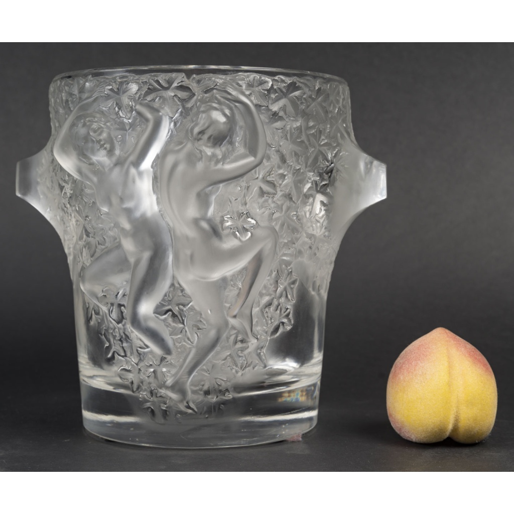 MARC LALIQUE – VASE GANYMEDE EN CRISTAL circa 1955 15