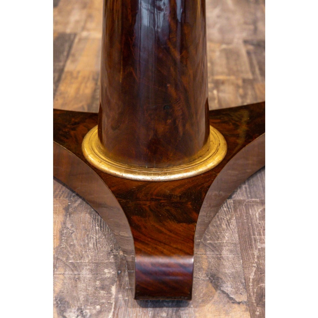 Table guéridon à marqueterie de pierres dures et marbre, Florence vers 1810 9 Table guéridon à marqueterie de pierres dures et marbre, Florence vers 1810 9