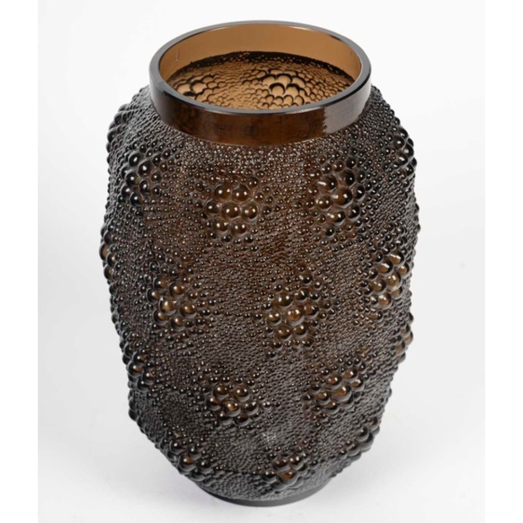 1932 René Lalique – Vase Davos 6