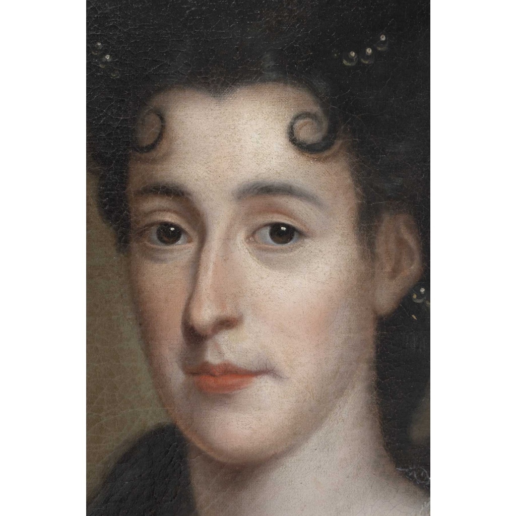 Portrait d’une Dame De Cour Attribué à François De Troy (1645-1730) 8 Portrait d’une Dame De Cour Attribué à François De Troy (1645-1730) 8