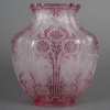 BACCARAT, vase en cristal gravé, fin XIXème 12