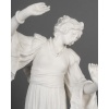 Sculpture Statuette « Danseuse au Bracelet » porcelaine de Sèvres d&rsquo;Agathon LEONARD 18