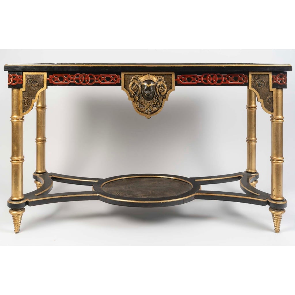 Rare Console Japonisante circa 1885 3 Rare Console Japonisante circa 1885 3