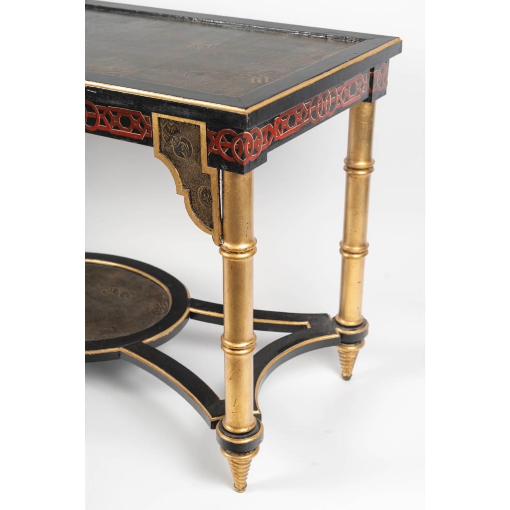Rare Console Japonisante circa 1885 5 Rare Console Japonisante circa 1885 5