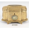 Coffret à bijoux en laiton doré, Epoque Napoléon III 11