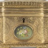 Coffret à bijoux en laiton doré, Epoque Napoléon III 13