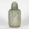 Brûle-Parfums « Sirènes » verre blanc patiné bleu de René LALIQUE 10 Brûle-Parfums « Sirènes » verre blanc patiné bleu de René LALIQUE 10