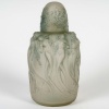 Brûle-Parfums « Sirènes » verre blanc patiné bleu de René LALIQUE 11 Brûle-Parfums « Sirènes » verre blanc patiné bleu de René LALIQUE 11
