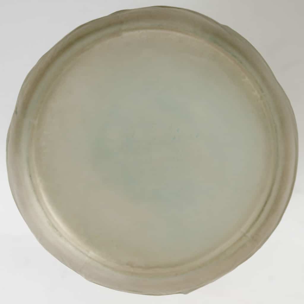 Brûle-Parfums « Sirènes » verre blanc patiné bleu de René LALIQUE 8 Brûle-Parfums « Sirènes » verre blanc patiné bleu de René LALIQUE 8