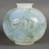 Vase « Poissons » verre opalescent patiné vert de René LALIQUE 10 Vase « Poissons » verre opalescent patiné vert de René LALIQUE 10