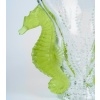 Vase « Poséïdon » cristal blanc et vert absinthe de LALIQUE FRANCE 14