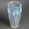 Vase « Ceylan » verre opalescent patiné bleu de René LALIQUE 11