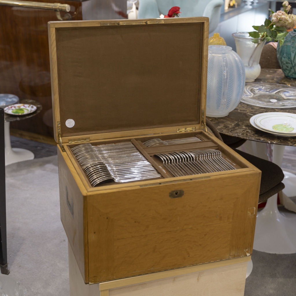 ORFEVRE SAVARY & FILS MENAGERE 191 PIECES EN ARGENT MASSIF EPOQUE 1930 5