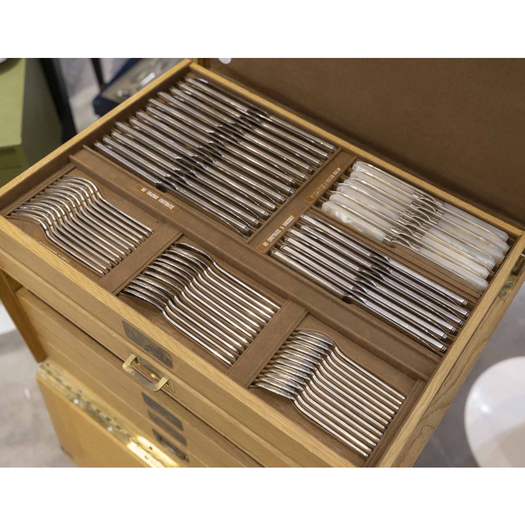 ORFEVRE SAVARY & FILS MENAGERE 191 PIECES EN ARGENT MASSIF EPOQUE 1930 15