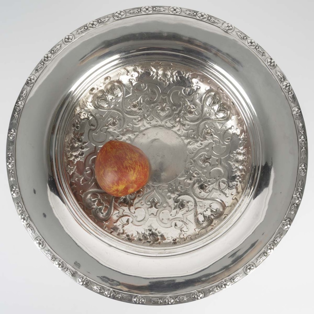 Charles-Nicolas ODIOT Importante coupe néo-Renaissance sur piédouche en argent massif XIXe 17