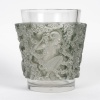Vase « Bacchus » verre blanc patiné bleu de René LALIQUE 9