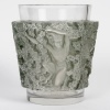 Vase « Bacchus » verre blanc patiné bleu de René LALIQUE 10