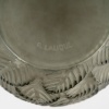 Vase « Ormeaux » verre gris patiné blanc de René LALIQUE 11