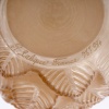 Vase « Ormeaux » verre blanc patiné sépia de René LALIQUE 9 Vase « Ormeaux » verre blanc patiné sépia de René LALIQUE 9