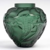 Vase « Courlis » cristal vert de LALIQUE FRANCE 10 Vase « Courlis » cristal vert de LALIQUE FRANCE 10