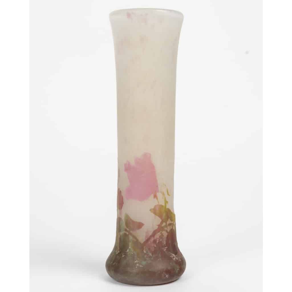 DAUM Nancy vase « roses » 3 DAUM Nancy vase « roses » 3