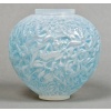 Vase « Gui » verre opalescent patiné bleu de René LALIQUE 9 Vase « Gui » verre opalescent patiné bleu de René LALIQUE 9