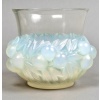 Vase « Prunes » verre opalescent patiné bleu de René LALIQUE 8 Vase « Prunes » verre opalescent patiné bleu de René LALIQUE 8