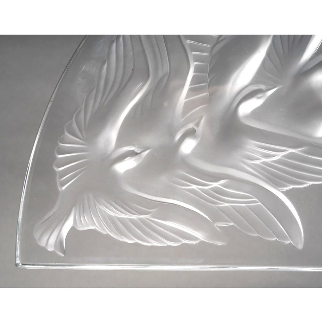 Lampe « Hokkaido » cristal blanc de Marie-Claude LALIQUE 6