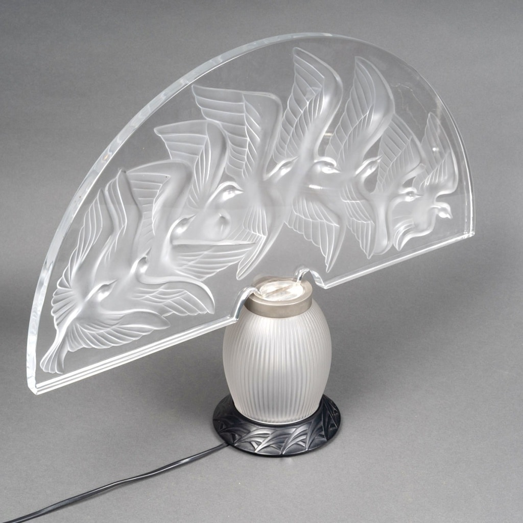 Lampe « Hokkaido » cristal blanc de Marie-Claude LALIQUE 3