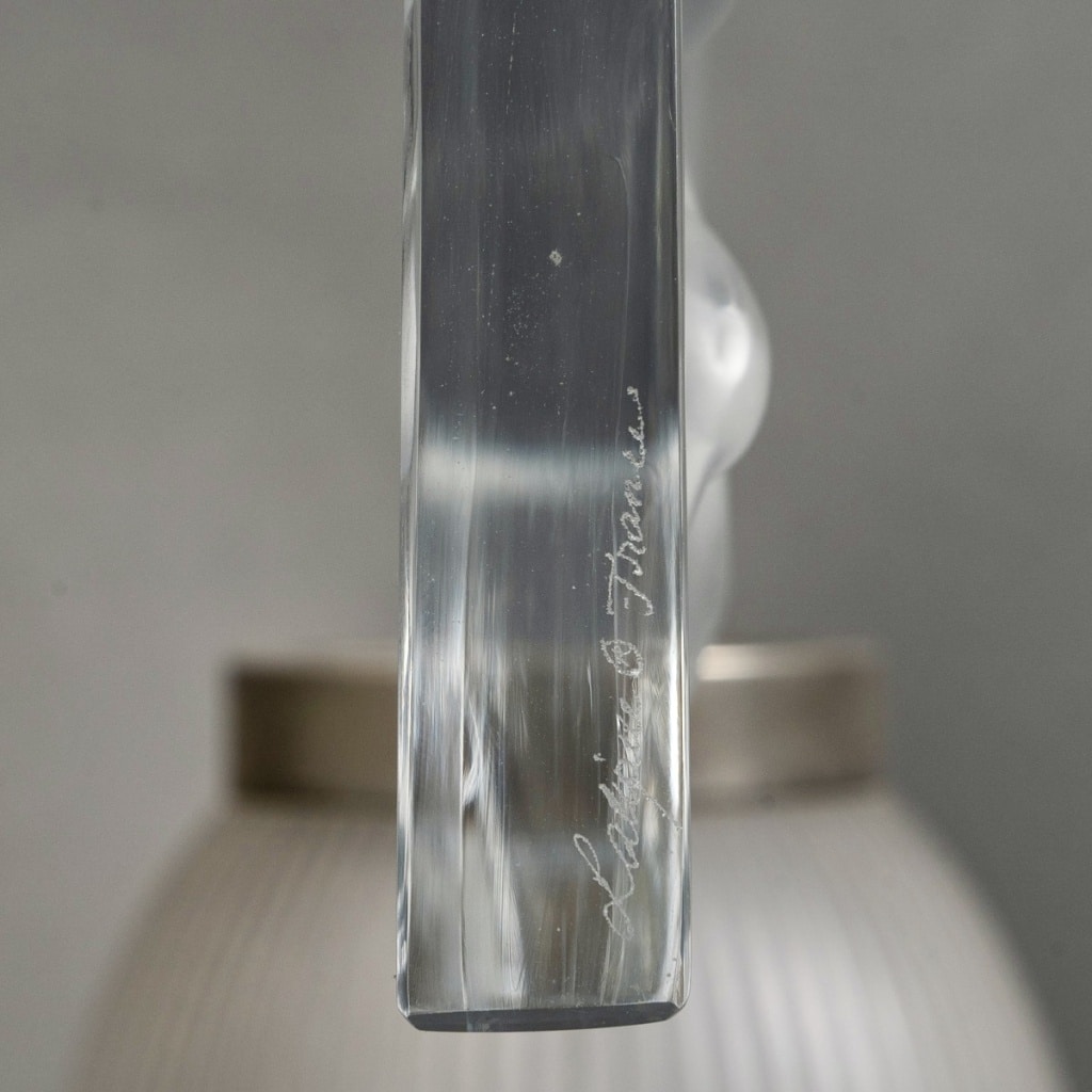 Lampe « Hokkaido » cristal blanc de Marie-Claude LALIQUE 9