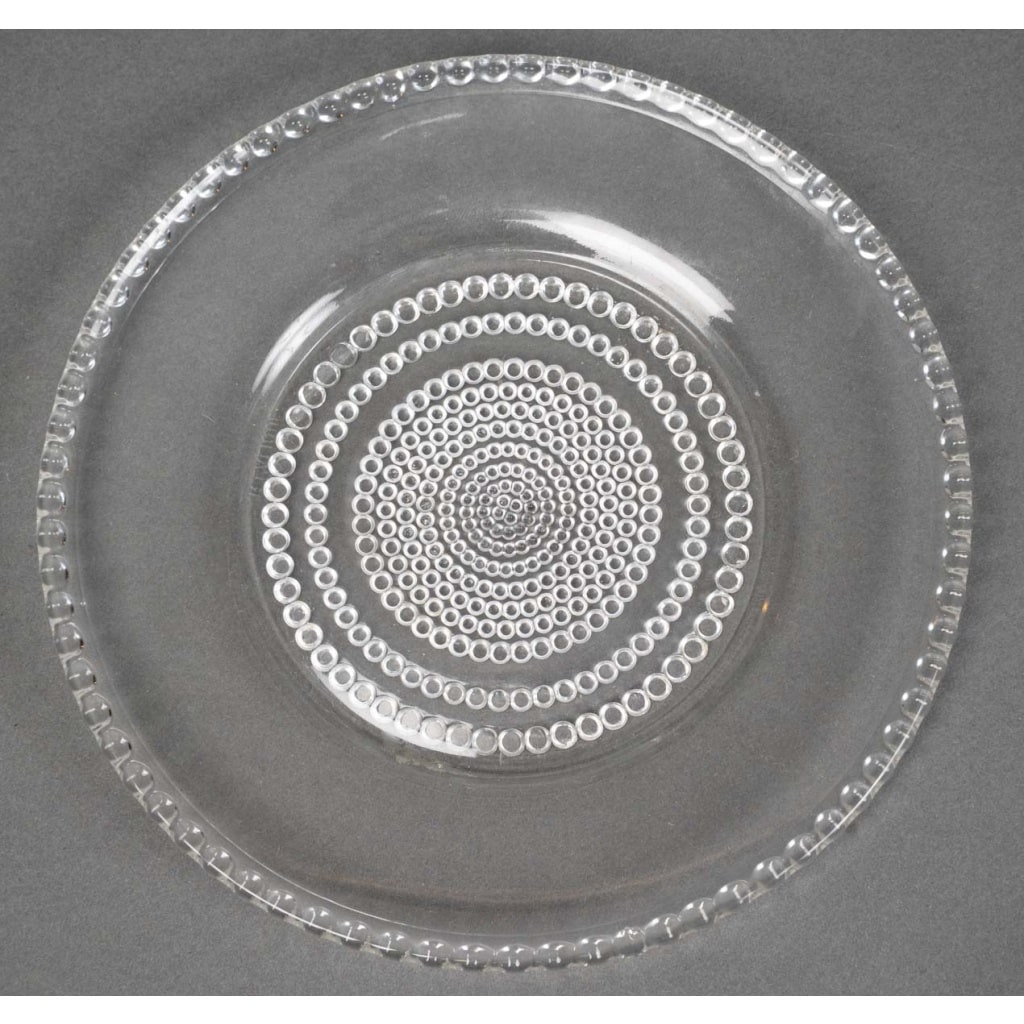 Service « Tokyo » verre blanc de René LALIQUE – 42 pièces 9