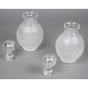 Paire de Carafes « Langeais » cristal blanc de LALIQUE FRANCE 9