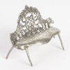Miniature petit salon en argent massif de style Louis XV, époque fin XIXème siècle 17