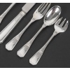 JEAN TETARD – C. CHRISTOFLE MENAGERE 144 PIECES  » AUBUSSON  » ARGENT MASSIF Epoque 1930 22