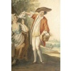 Une paire de tableaux scènes galantes, fin XIXème siècle 17