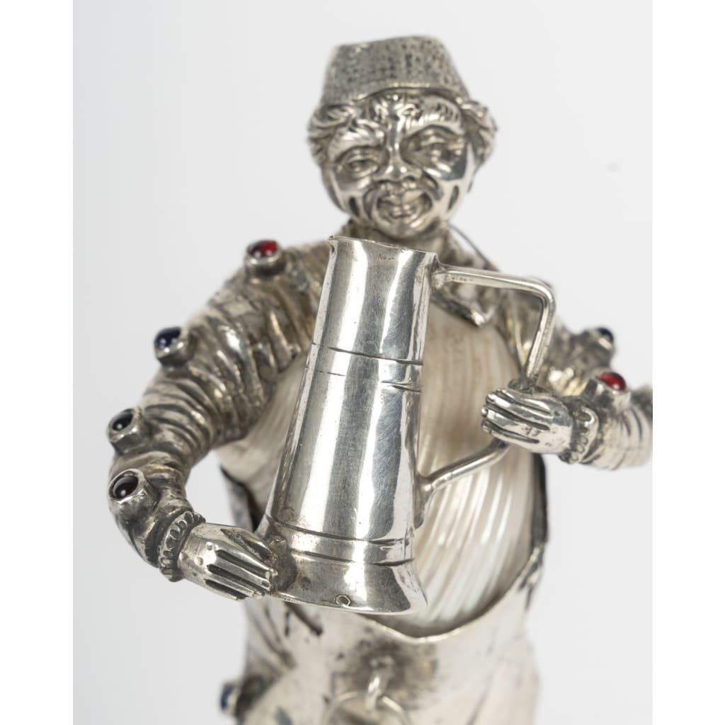 Nuremberg, Sujet en argent et coquillage, XIXème siècle 10 Nuremberg, Sujet en argent et coquillage, XIXème siècle 10