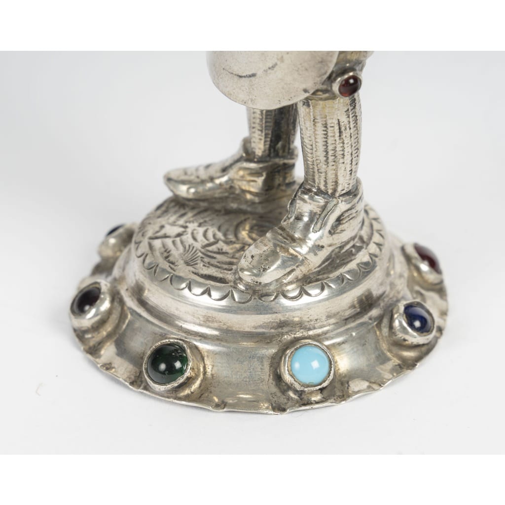 Nuremberg, Sujet en argent et coquillage, XIXème siècle 13 Nuremberg, Sujet en argent et coquillage, XIXème siècle 13