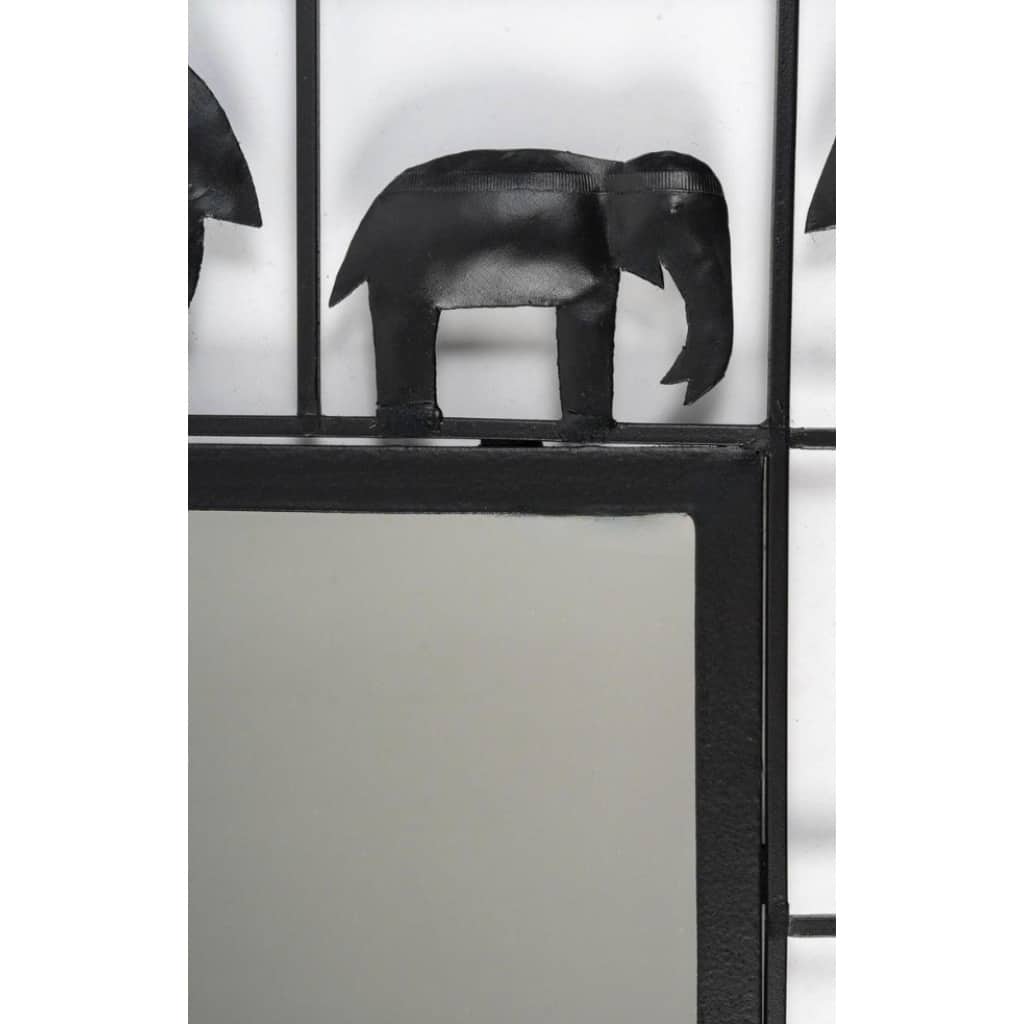 1950, Miroir en fer forgé Atelier Marolles & Jean Touret 4