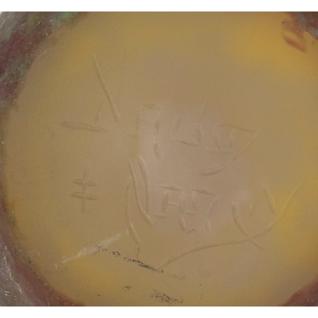 DAUM Nancy vase « roses » 9 DAUM Nancy vase « roses » 9