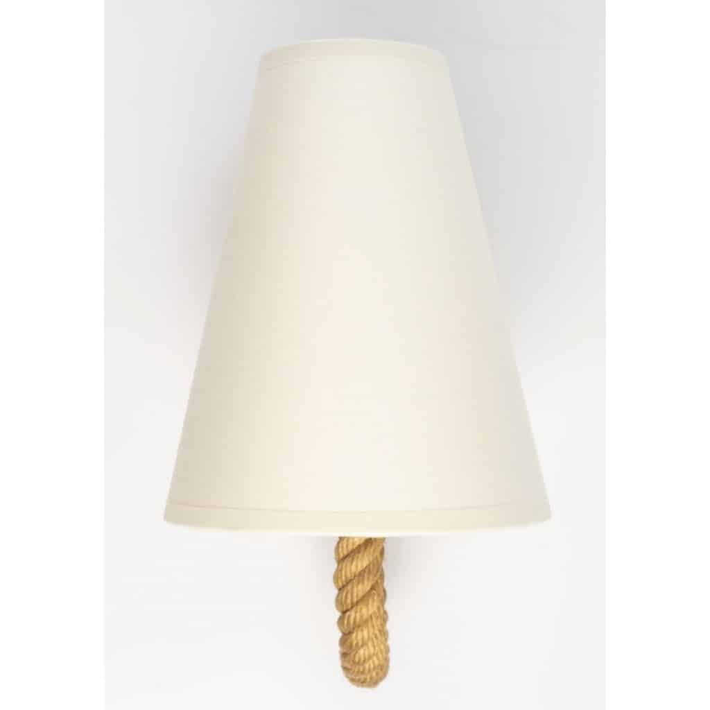 Paire d&rsquo;appliques Audoux et Minet des années 1950 3