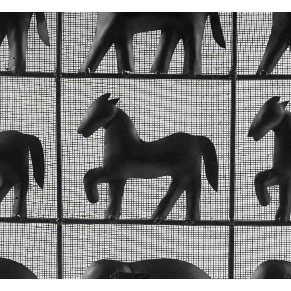 1950 Ateliers Marolles Pare-feu en fer forgé 9