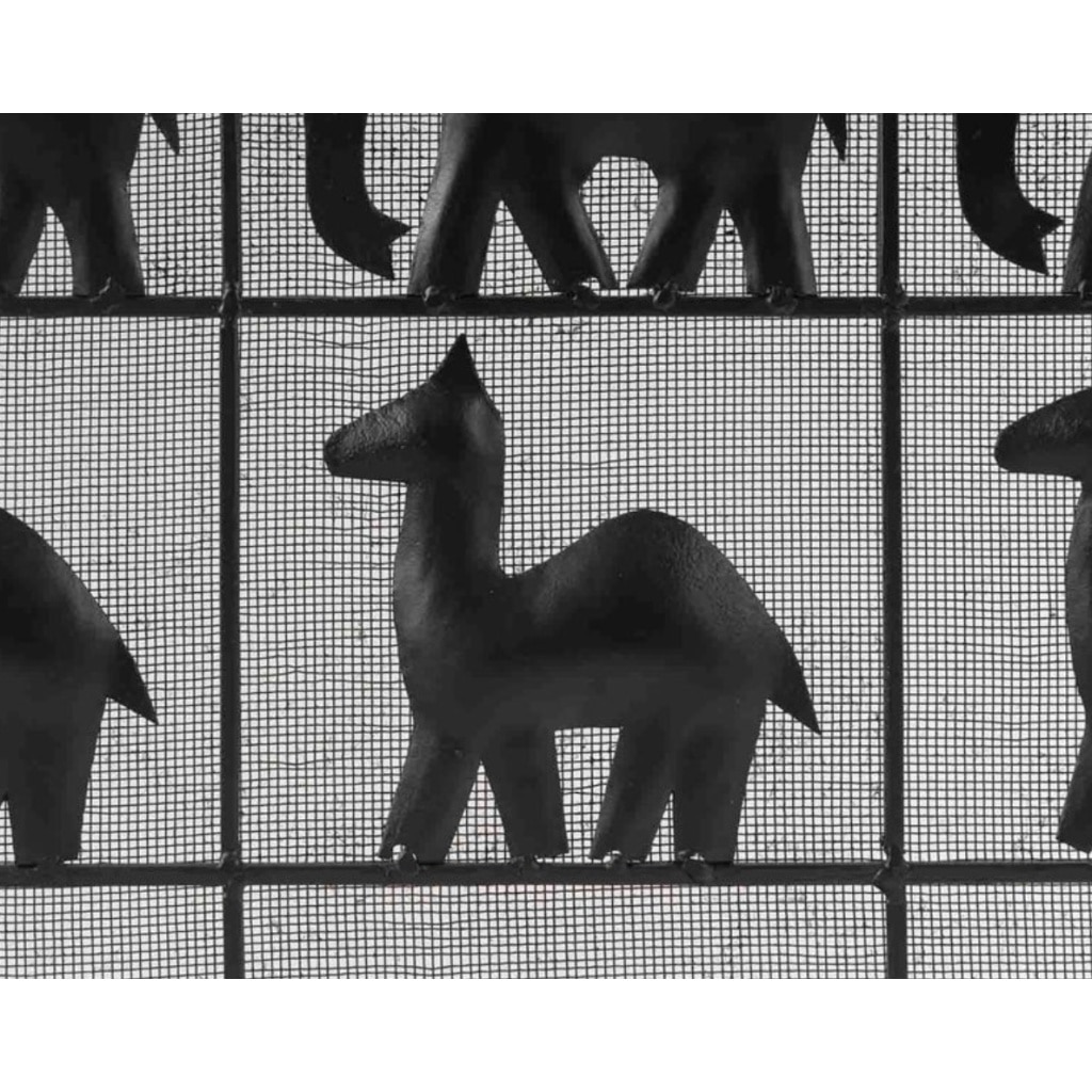 1950 Ateliers Marolles Pare-feu en fer forgé 7